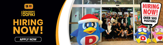 Don Don Donki is now hiring on FastJobs!